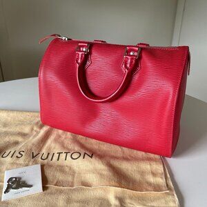 Epi Leather Speedy 25